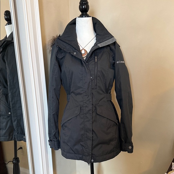 Columbia Jackets & Blazers - Columbia Women's Dark Gray Ski Jacket